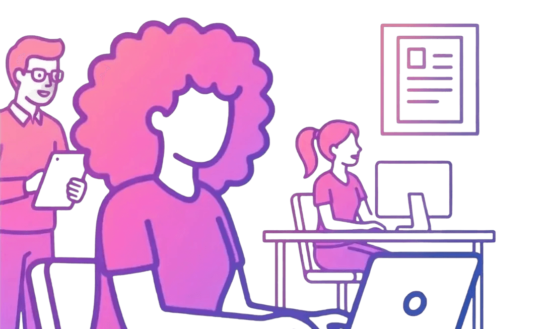 Illustrazione unisciti a noi